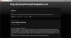 Desktop Screenshot of blog.maryloujohnsonphotography.com